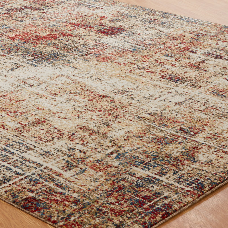 Williston Holsworthy Performance Ivory/Brown Rug & Reviews Wayfair